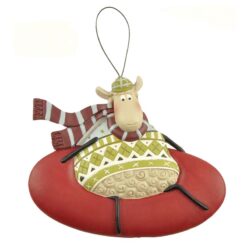 148-55112 ORN-SHEEP IN INNER TUBE