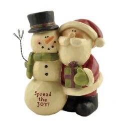 148-88765 Santa and Snowman