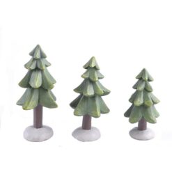 198-12355 SET OF 3 PINE TREES