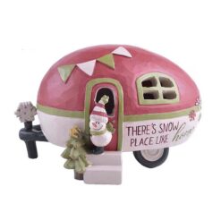 198-12367 Truck w snowman &X'mas tree  w/LED light