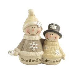198-12374 SOON IT WILL BE CHRISTMAS DAY SNOWMEN