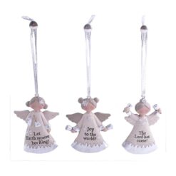 198-52039 SET OF 3 ANGEL ORNAMENTS