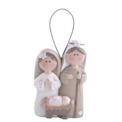 198-52041 HOLY FAMILY ORNAMENT