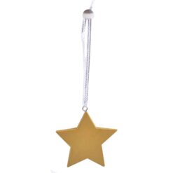 198-52044 Star ornament w/glitter