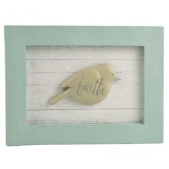 1911-12538 bird wall plaque-faith