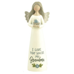 201-12056 "LOVE YOU'RE MY GRANDMA" GIRL WITH BIRD