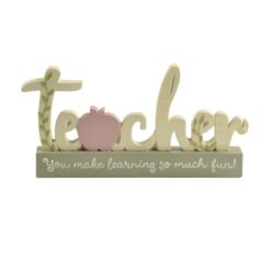 201-12436 Teacher plaque on the base