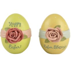 201-12467 S/2 easter eggs with flowers