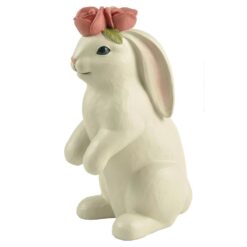 201-12616 LG. BUNNY WITH FLOWER HAT
