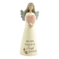 201-12630 "AN ANGEL BY YOUR SIDE" ANGEL WITH HEART