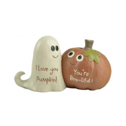 206-12631 4" Ghost w/pumpkin