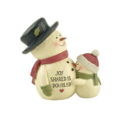 208-12672 Father & son snowmen without feet