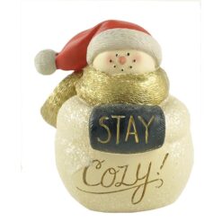 208-12779 Little snowman w/cozy mittens