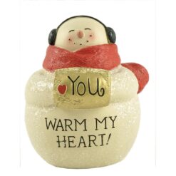 208-12780 YOU WARM MY HEART SNOWMAN