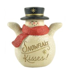 208-12781 "SNOWFLAKE KISSES" SNOWMAN