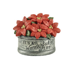 208-12787 IT'S A WONDERFUL LIFE POINSETTIAS IN CONTAINER