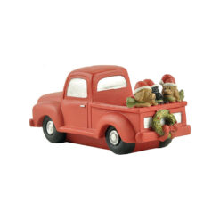 208-12793 CHRISTMAS TRUCK WITH DOGS
