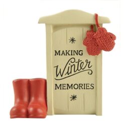 208-12798 MAKING WINTER MEMORIES SLED WITH BOOTS