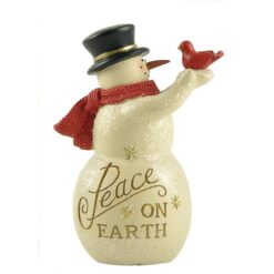 208-12807 PEACE ON EARTH SNOWMAN WITH DOVE