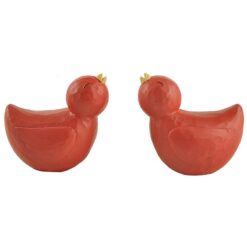 208-12895 S/2 X'mas red bird
