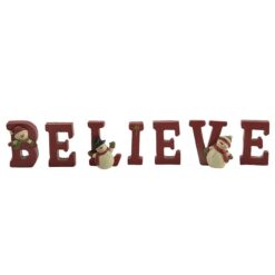 208-12949 BELIEVE WITH SNOWMEN