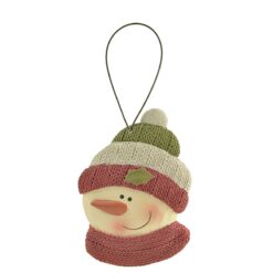 208-50038 S/2 ornament snowmen head