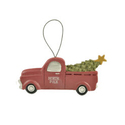 208-50445 X'mas truck ornament
