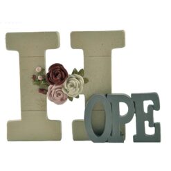 2011-12835 HOPE plaque w/flower