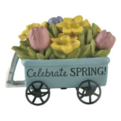 211-12936 Flowers on the wagon-SPRING!