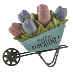 211-12937 Flower on the wheelbarrow- SUNSHINE!