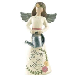 211-13024 Angel holding watering can-Love