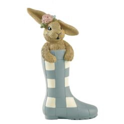 211-13257 Rabbit w/flower in the boot