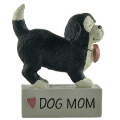 2166-13341 Dog on block-DOG MOM