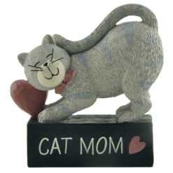 2166-13342 Cat on block-CAT MOM