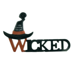 216-13071 "WICKED" PLAQUE
