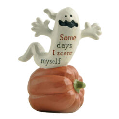 216-13076 "SOME DAYS I SCARE MYSELF" GHOST ON PUMPKIN