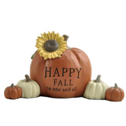 216-13166	Happy pumpkin w/sunflowr