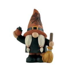 216-13260	Fall gnome w/pumpkin & broom