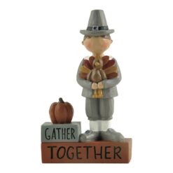216-13291	Holding turkey on block-GATHER TOGETHER