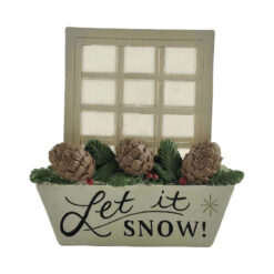 218-13183 Window on the pot-Let it Snow!