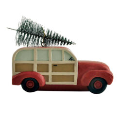 218-13314 X'mas truck w/tree on top