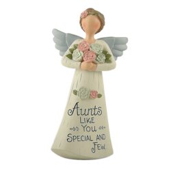 2166-13376  Angel with flowers-Aunts
