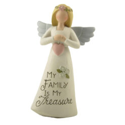 2166-13378  Angel with flowers-Family