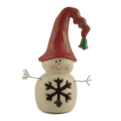 218-13109 Snowman w/snowflake LED light