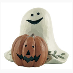 226-13450 GHOST & JACK-O-LANTERN FIGURINE