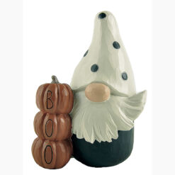 226-13453 BOO HALLOWEEN GNOME FIGURINE