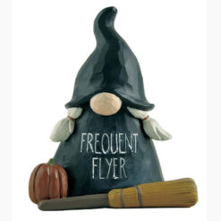 226-13454 FREQUENT FLYER HALLOWEEN GNOME FIGURINE