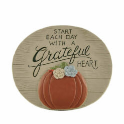 226-13468 GRATEFUL HEART OVAL PLAQUE