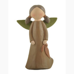 226-13542 HARVEST ANGEL WITH BROWN DRESS