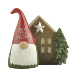 228-13415 GNOME FOR CHRISTMAS FIGURINE